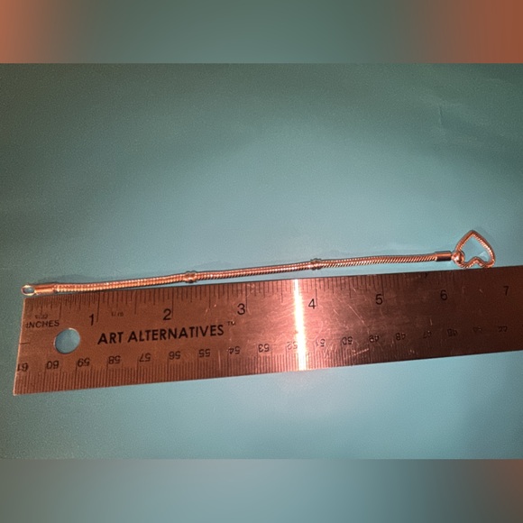 ✨SOLD✨
Pandora Sterling Silver Open Heart Clasp Bracelet - Picture 2 of 16